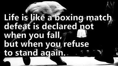 Life is a boxing match